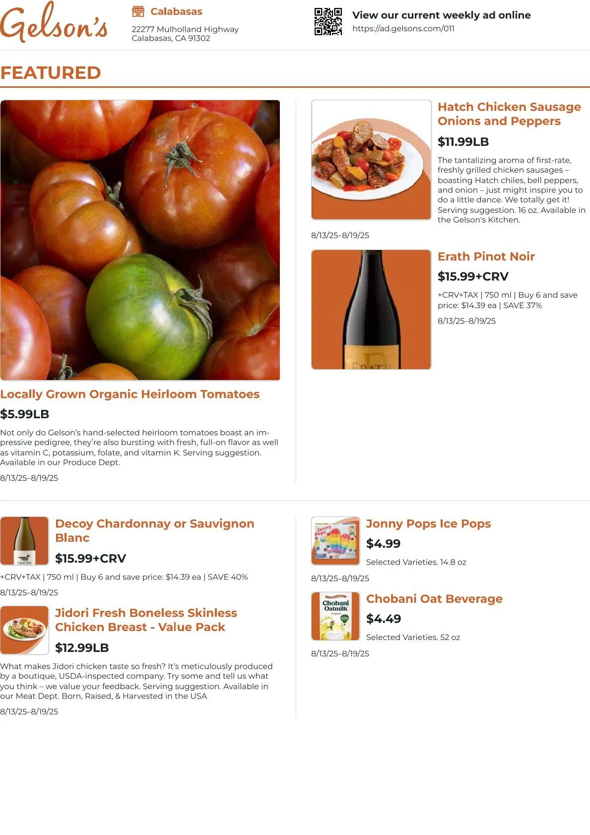 Weekly ad Weekly ads from August 13 to August 19 2025 - Page 