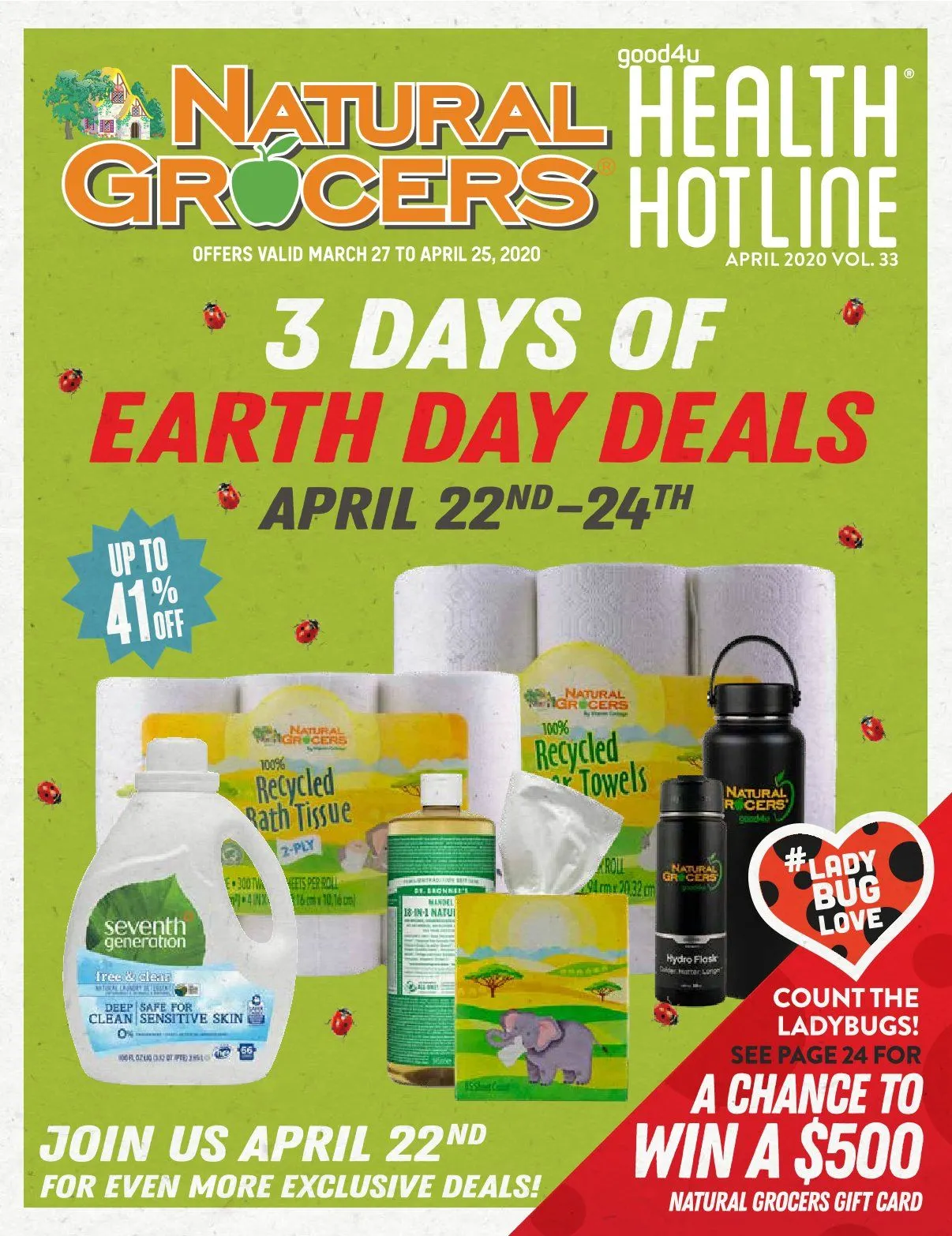 Weekly ad Natural Grocers sales from November 1 to November 30 2024 - Page 1