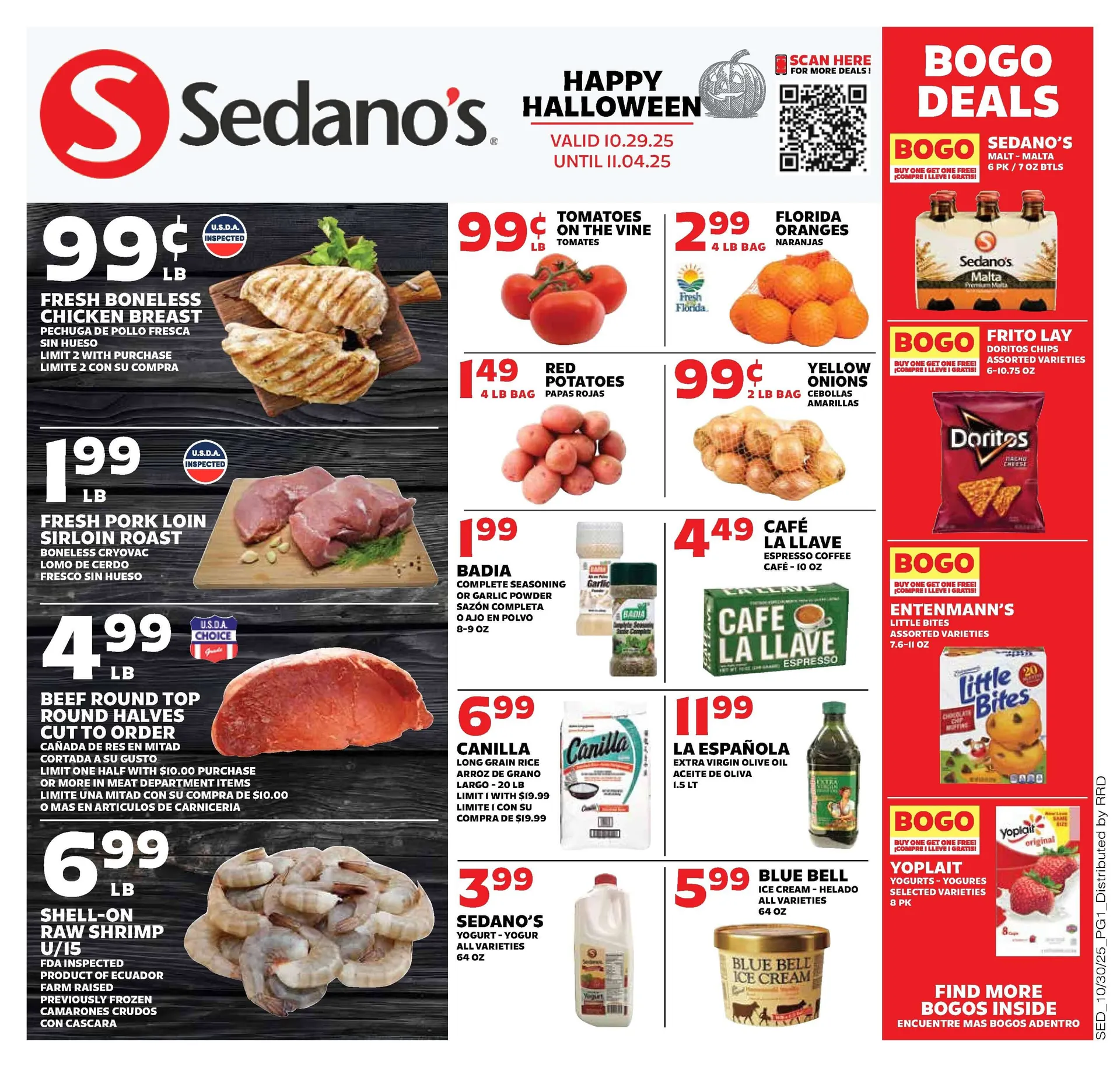 Weekly ad Sedano's Sales from October 29 to November 4 2025 - Page 