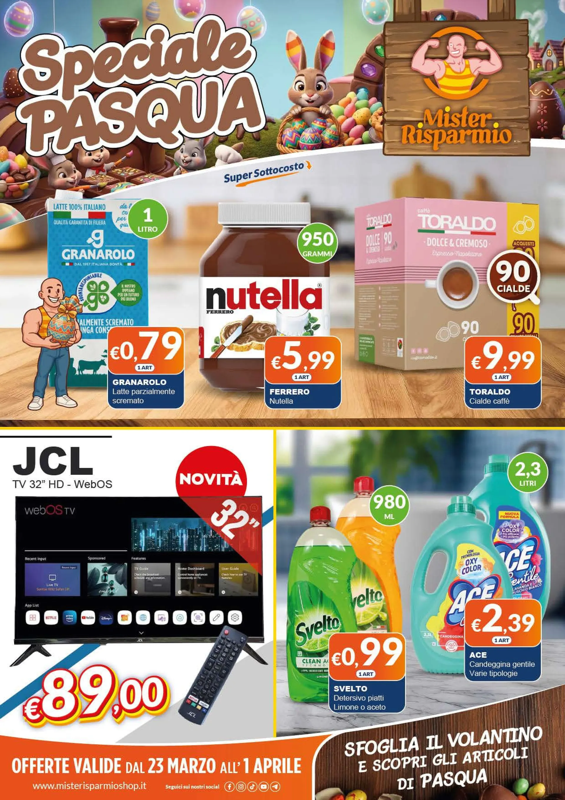 Mister Risparmio Volantino da 23 marzo a 1 aprile di 2026 - Pagina del volantino