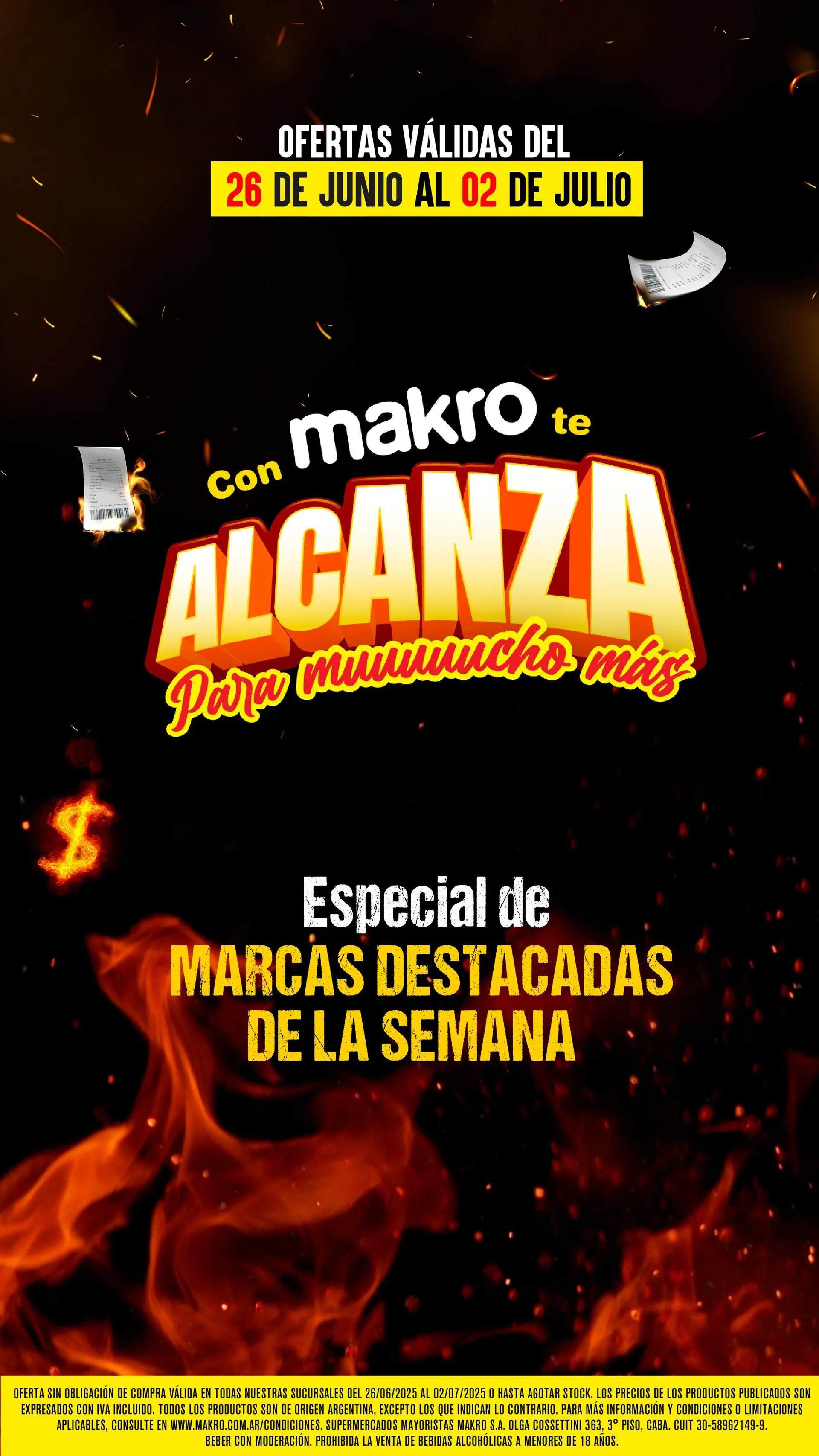 Ofertas de Ofertas Makro 26 de junio al 3 de julio 2025 - Página 1 del catálogo