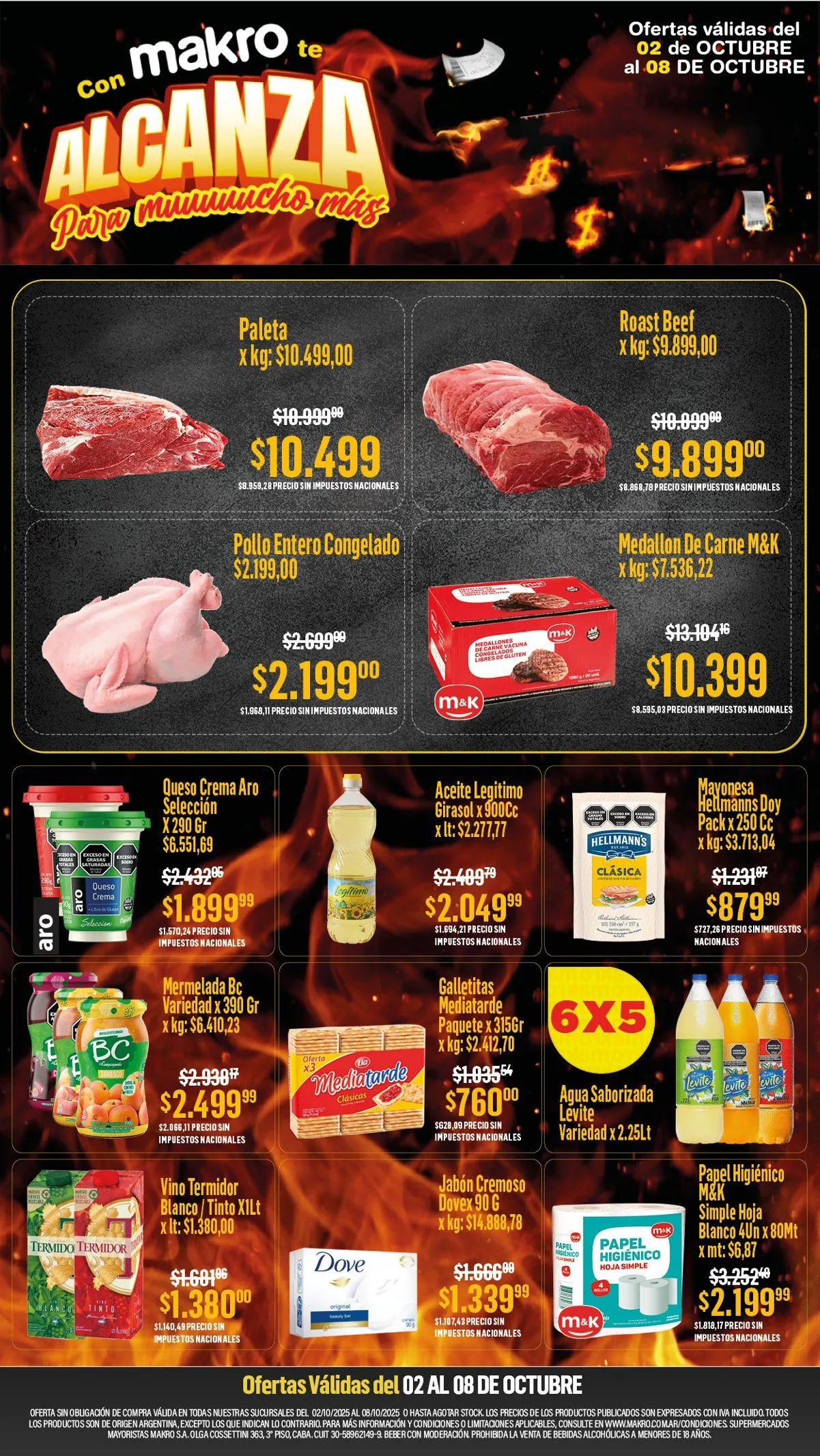 Ofertas de Ofertas Makro  2 de octubre al 9 de octubre 2025 - Página 1 del catálogo