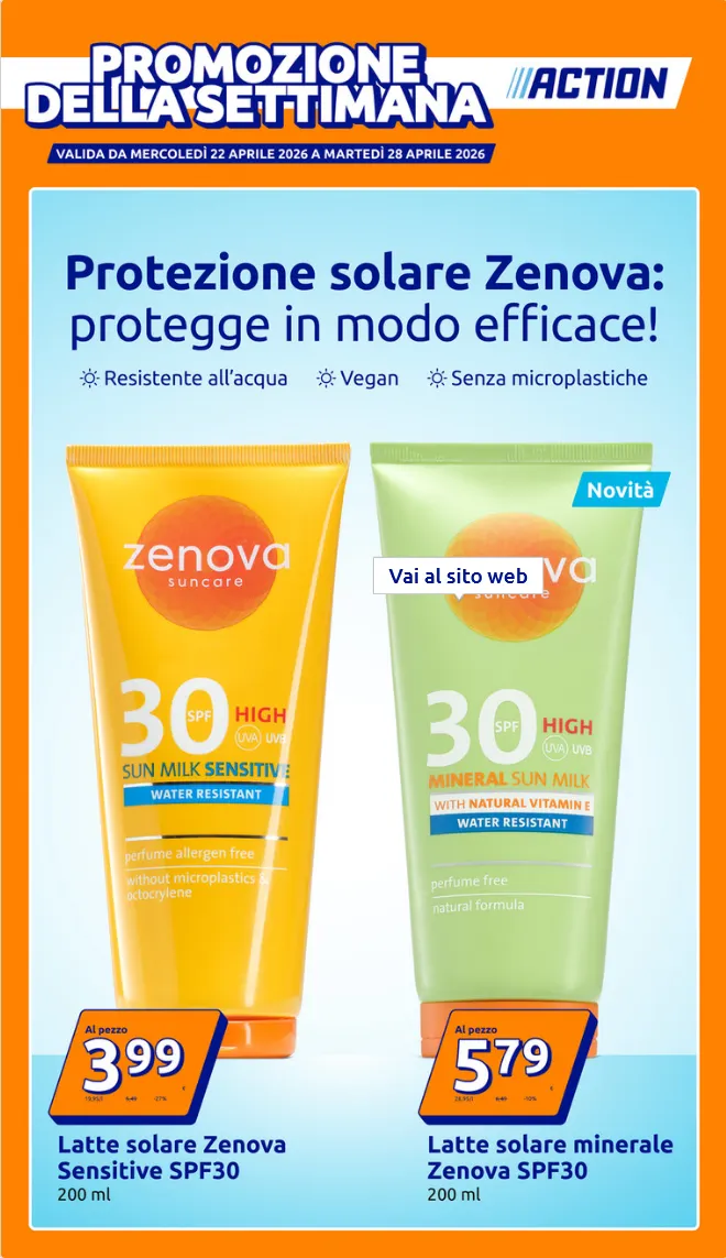 Action Volantino da 22 aprile a 26 aprile di 2026 - Pagina del volantino 