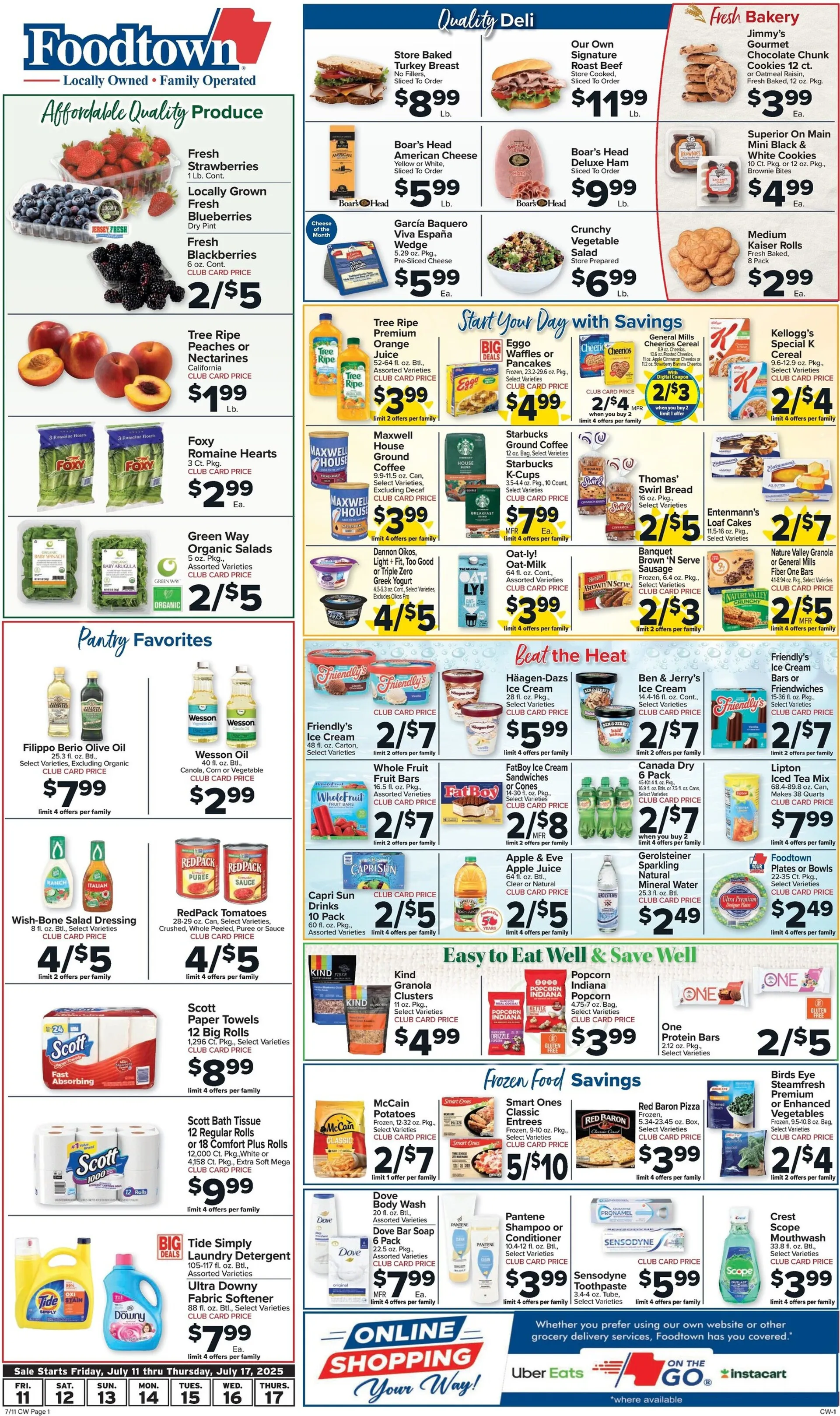 Weekly ad Foodtown Sales from July 11 to July 17 2025 - Page 