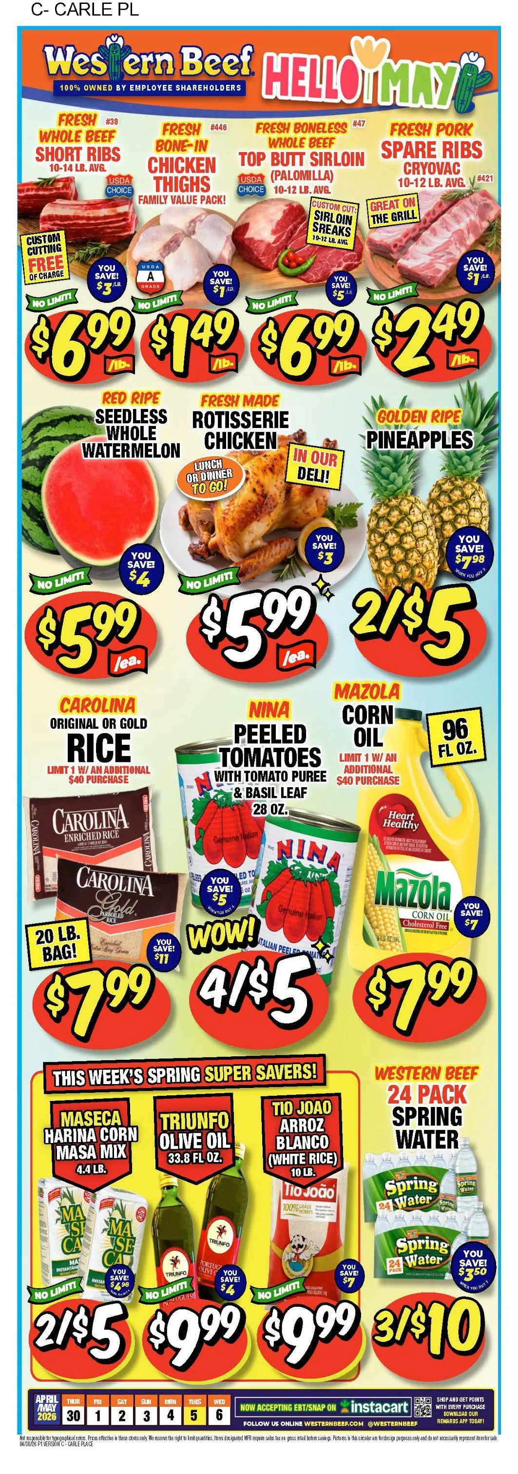 Weekly ad Western Beef Sales from April 30 to May 6 2026 - Page 