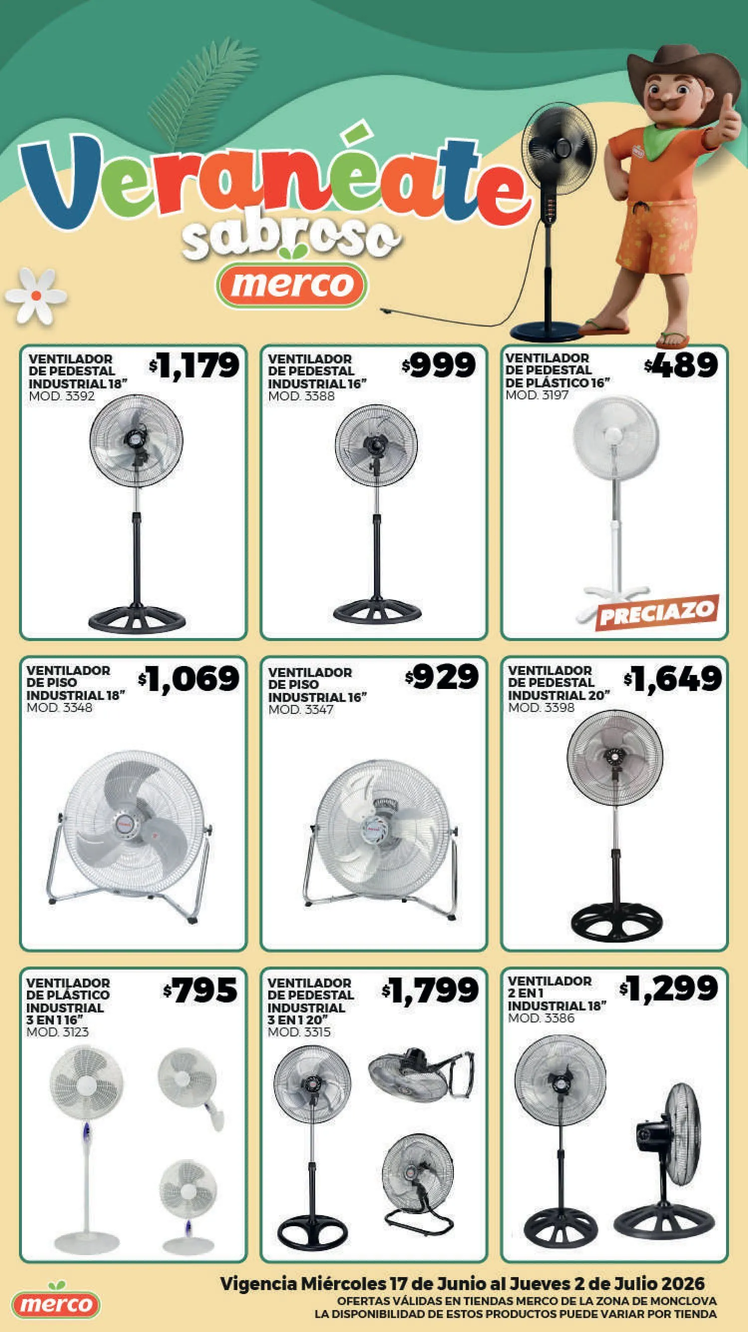 Catálogo de Merco Ofertas 17 de junio al 2 de julio 2026 - Pagina 1