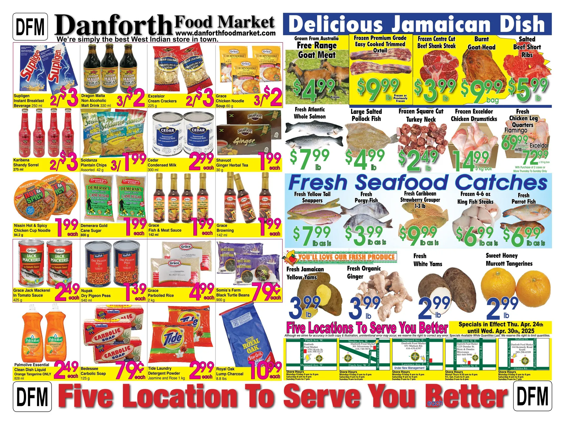 Danforth Food Market flyers  from April 24 to April 30 2025 - flyer page 