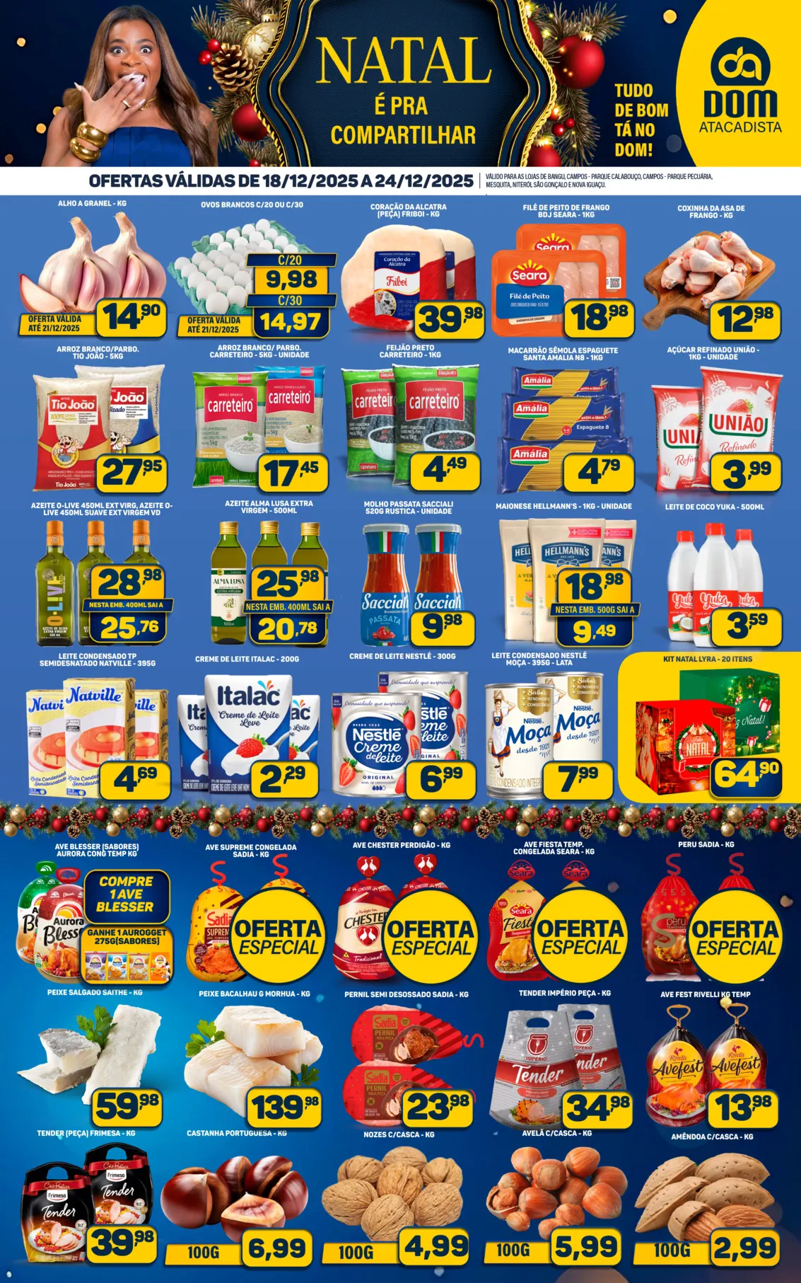 Encarte de Dom Atacadista Ofertas 18 de dezembro até 24 de dezembro 2025 - Pagina 1