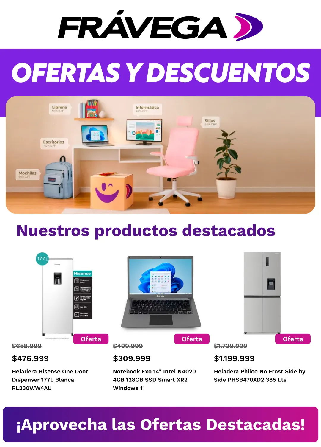 Ofertas de Ofertas Frávega 27 de febrero al 18 de marzo 2026 - Página 1 del catálogo