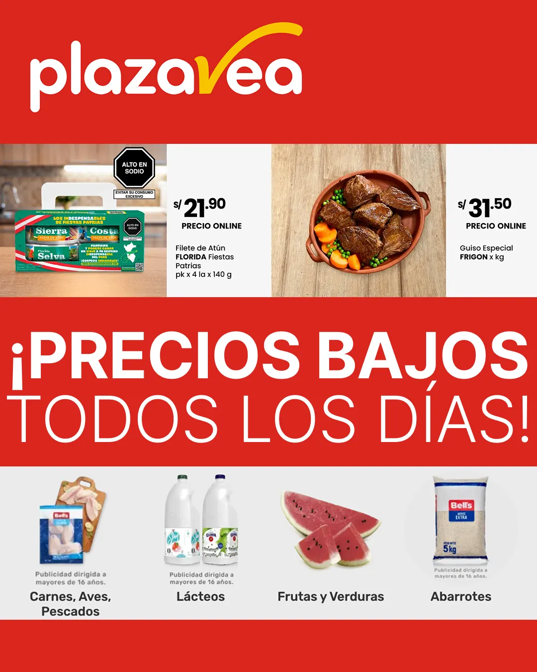 Catalogo de Plaza Vea Ofertas 21 de julio al 4 de agosto 2026 - Pag 1