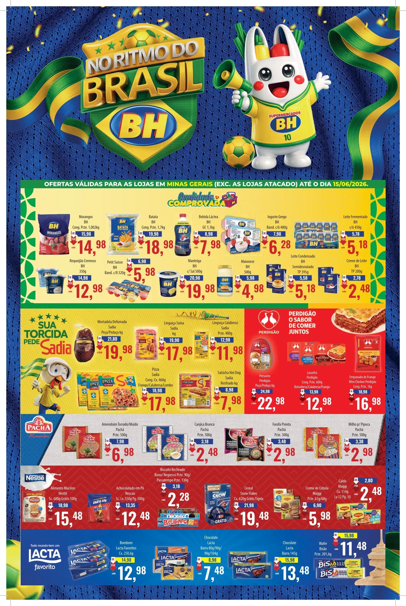 Encarte de Supermercados BH Ofertas 9 de junho até 15 de junho 2026 - Pagina 