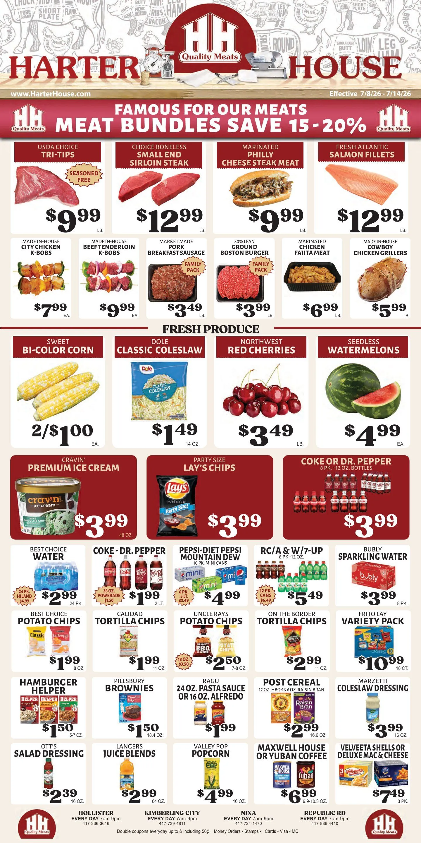 Weekly ad Harter House Sales from July 8 to July 14 2026 - Page 