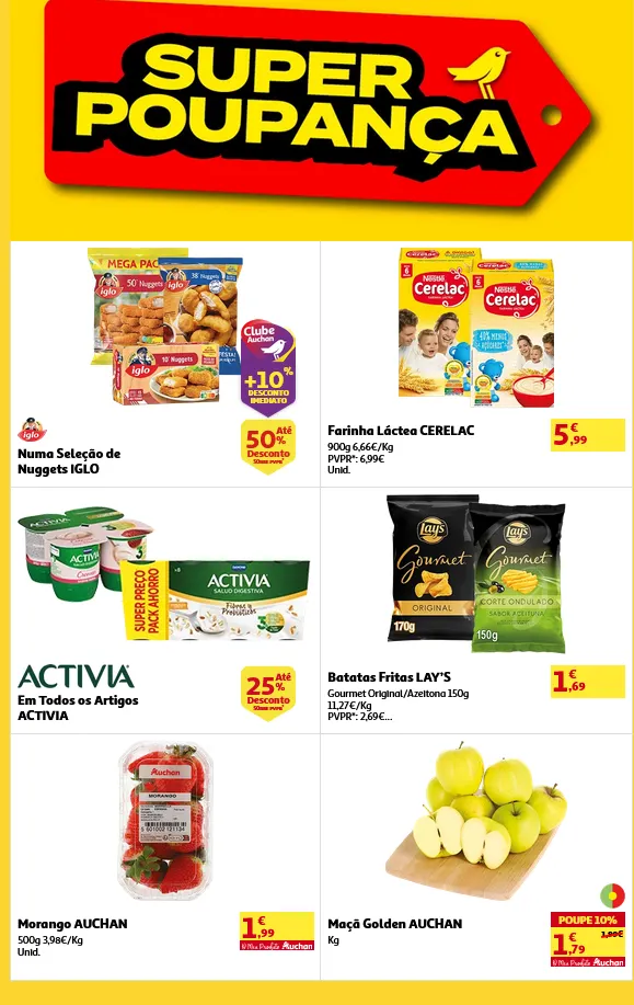 Folheto Auchan de 23 de abril até 30 de abril 2026 - Pagina 1