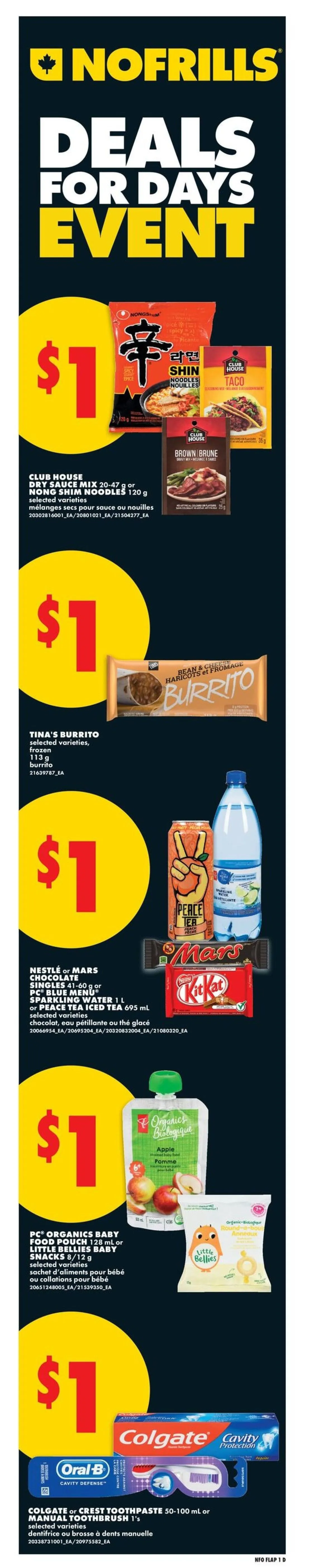  No Frills Sales from April 23 to April 30 2026 - flyer page 1