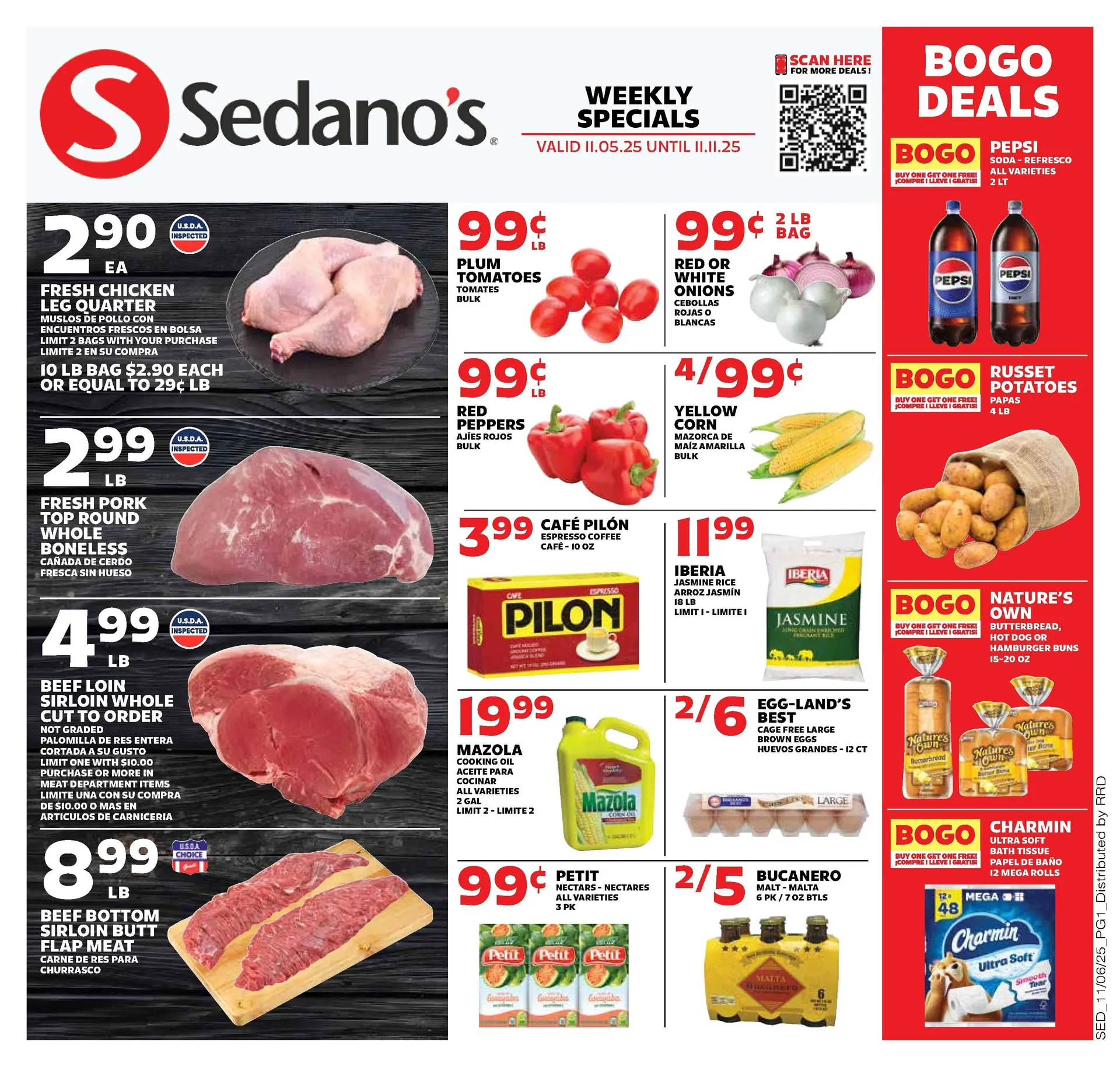 Weekly ad Sedano ´s Sales from November 5 to November 11 2025 - Page 1
