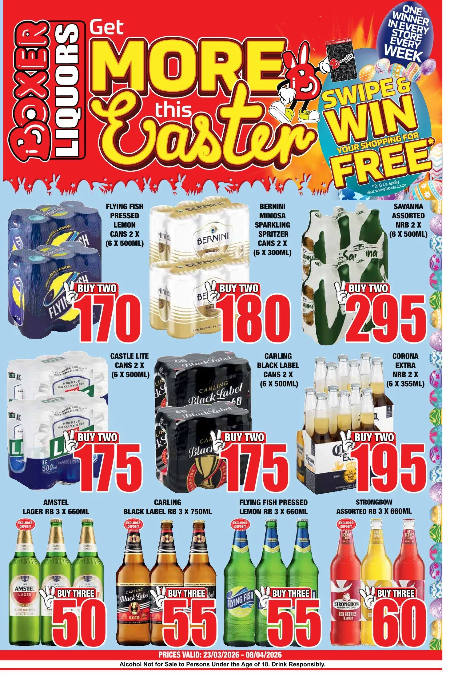 Boxer weekly ads from 30 March to 8 April 2026 - Catalogue Page 1