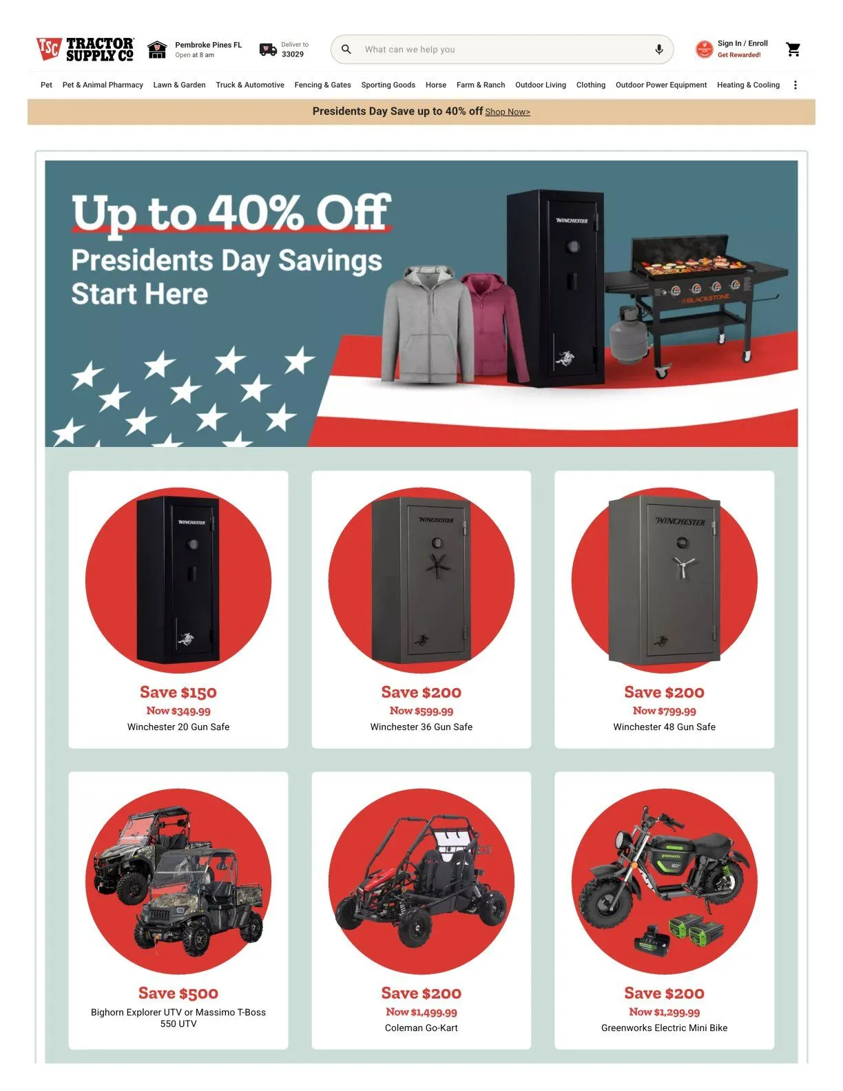 Weekly ad President's Day from February 11 to February 17 2025 - Page 1