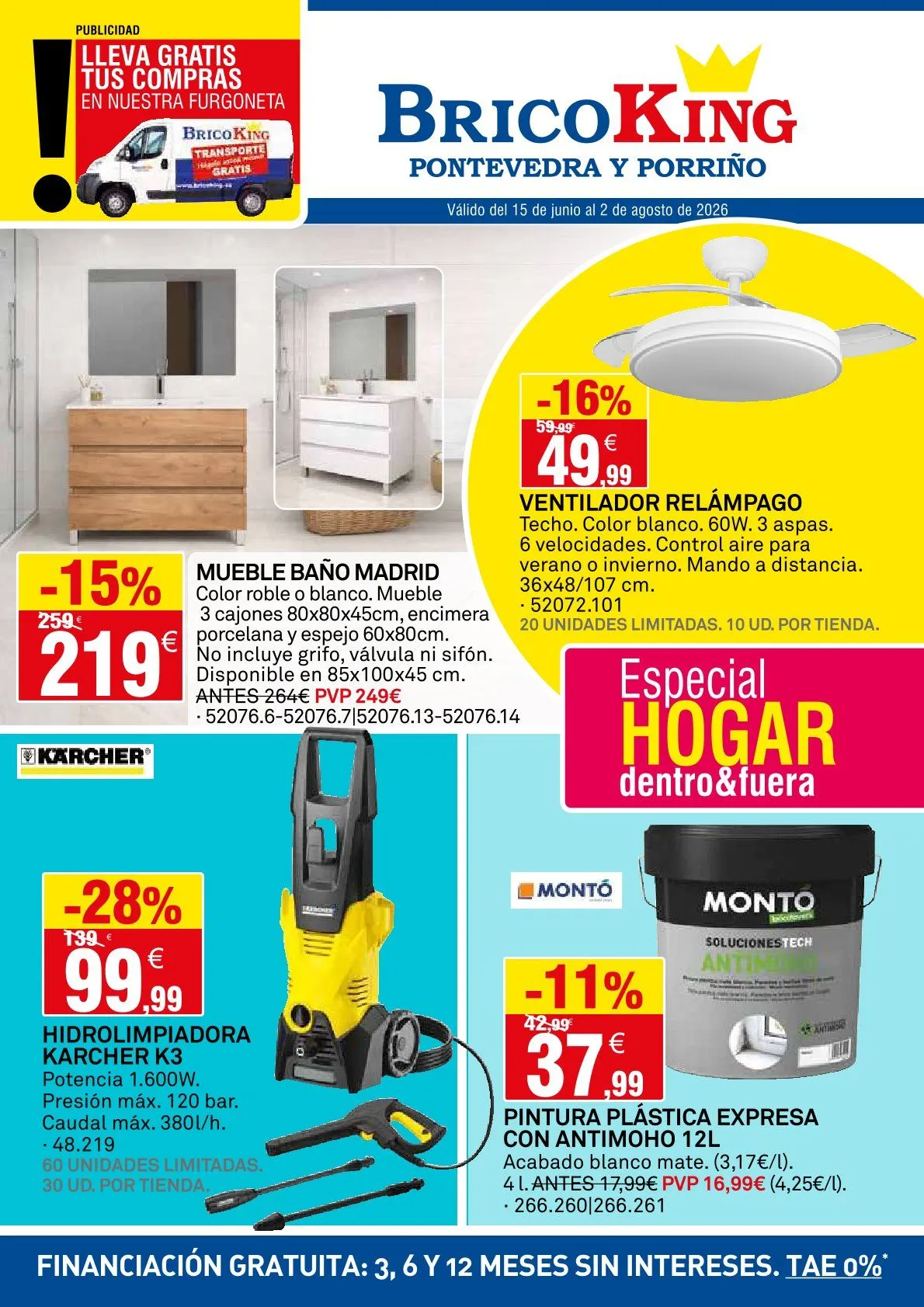 Catálogo de Bricoking Ofertas 15 de junio al 2 de agosto 2026 - Página 