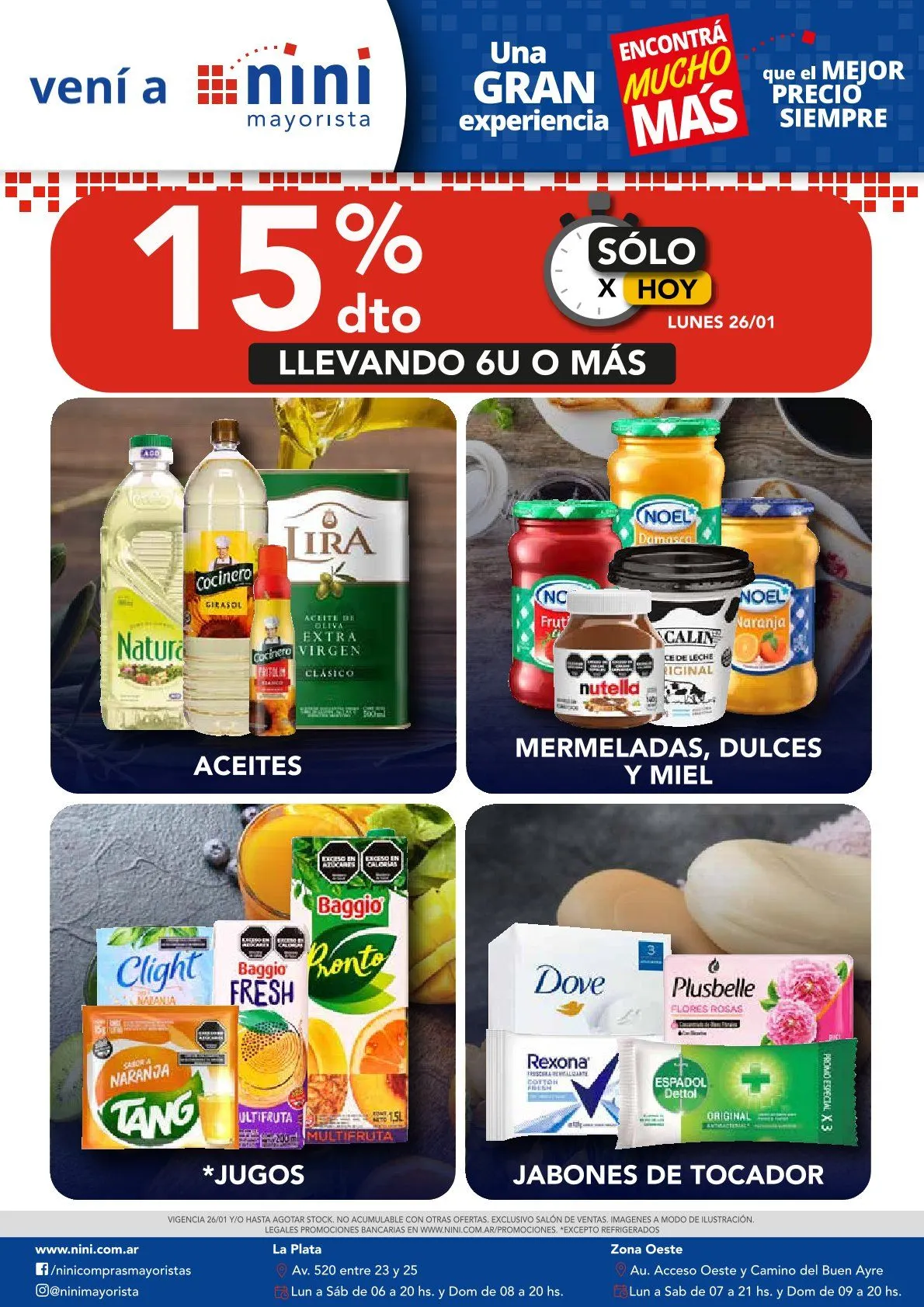 Ofertas de Nini Mayorista Ofertas 26 de enero al 31 de enero 2026 - Página del catálogo