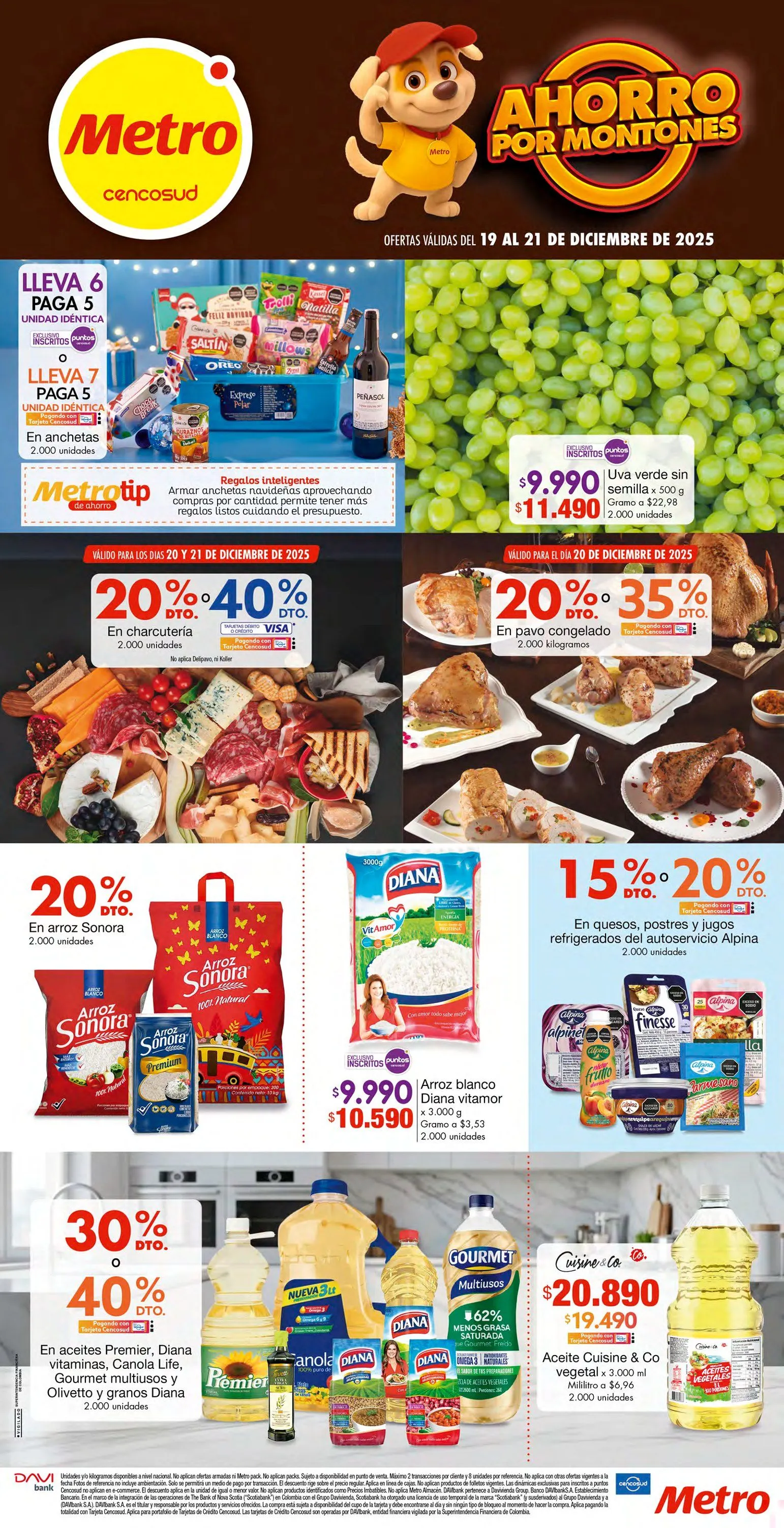 Catalogo de Metro Ofertas 19 de diciembre al 21 de diciembre 2025 - Pag 1