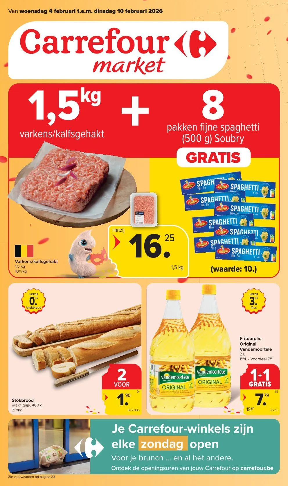 Carrefour folder van 4 februari tot 10 februari 2026 - folder pagina 