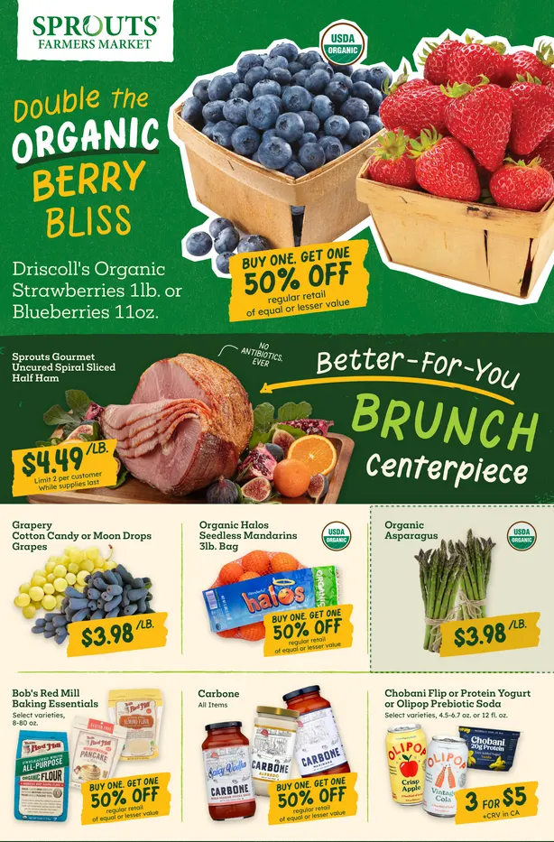 Weekly ad Sprouts Sales from March 25 to March 31 2026 - Page 1
