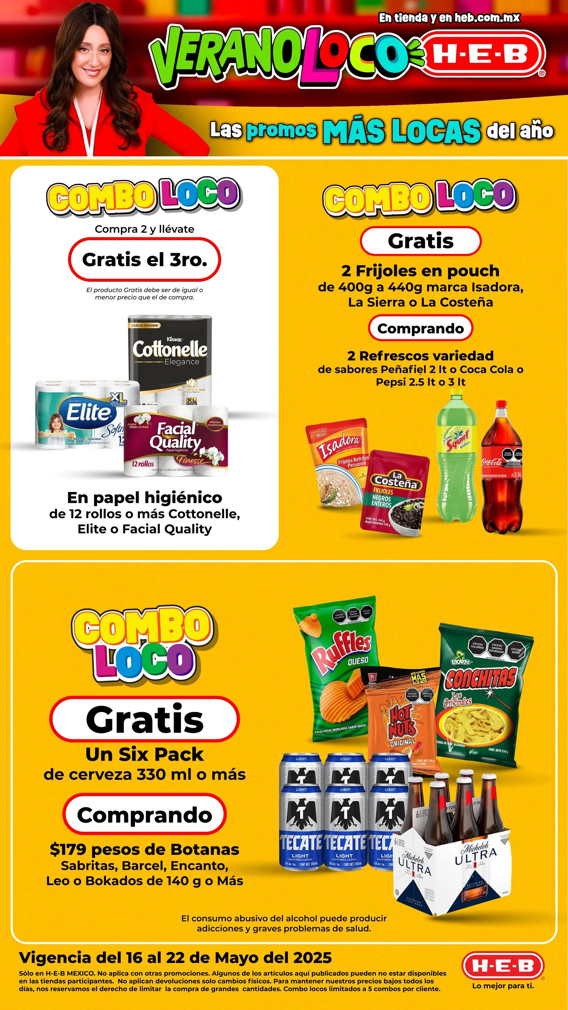 Catálogo de H-E-B Ofertas 16 de mayo al 23 de mayo 2025 - Pagina 1