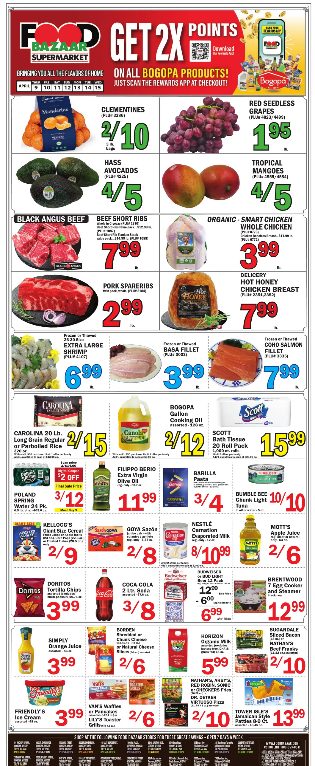 Weekly ad Food Bazaar Sales from April 9 to April 15 2026 - Page 