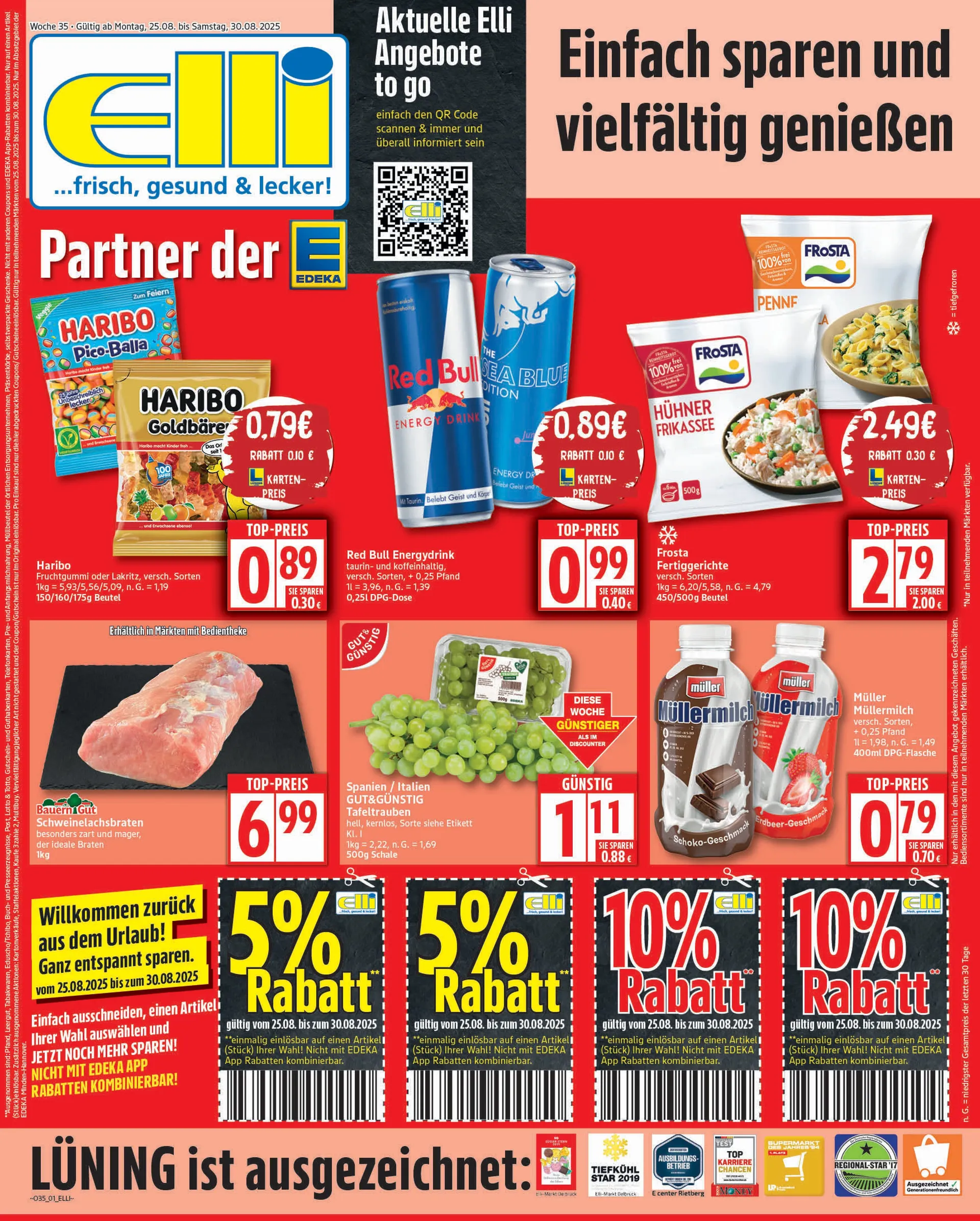 Elli Markt Prospekte von 25. August bis 30. August 2025 - Prospekt seite