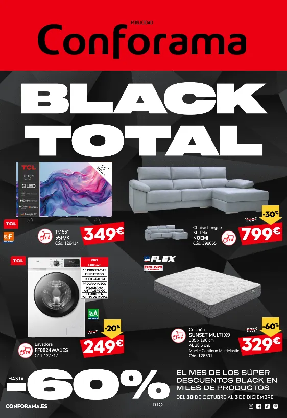 Catálogo de Catálogos de Conforama  31 de octubre al 3 de noviembre 2025 - Página 