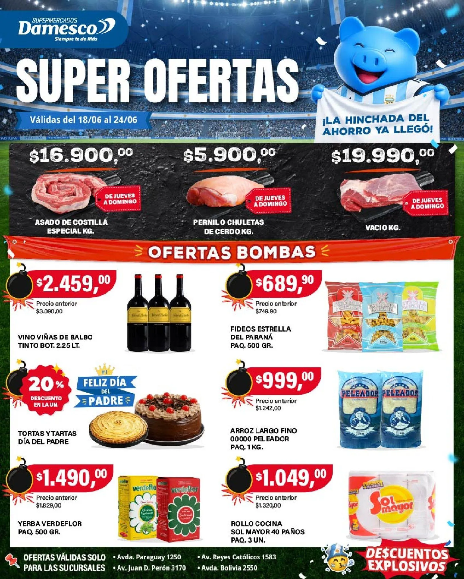 Ofertas de Ofertas Damesco 18 de junio al 24 de junio 2026 - Página 1 del catálogo