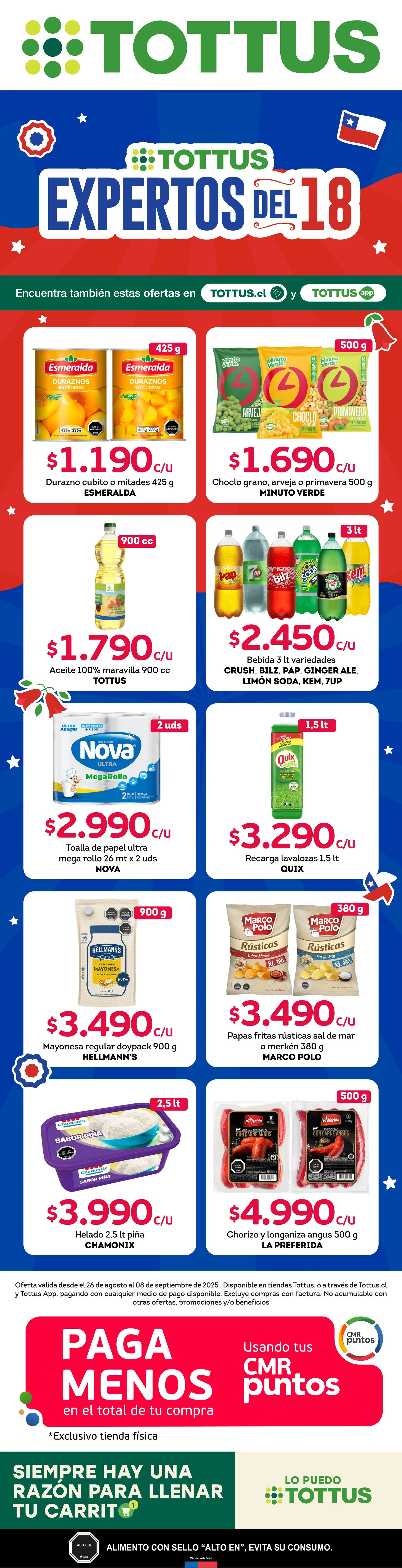 Catalogo de Conoce las últimas ofertas de Tottus 1 de octubre al 9 de octubre 2025 - Pag 