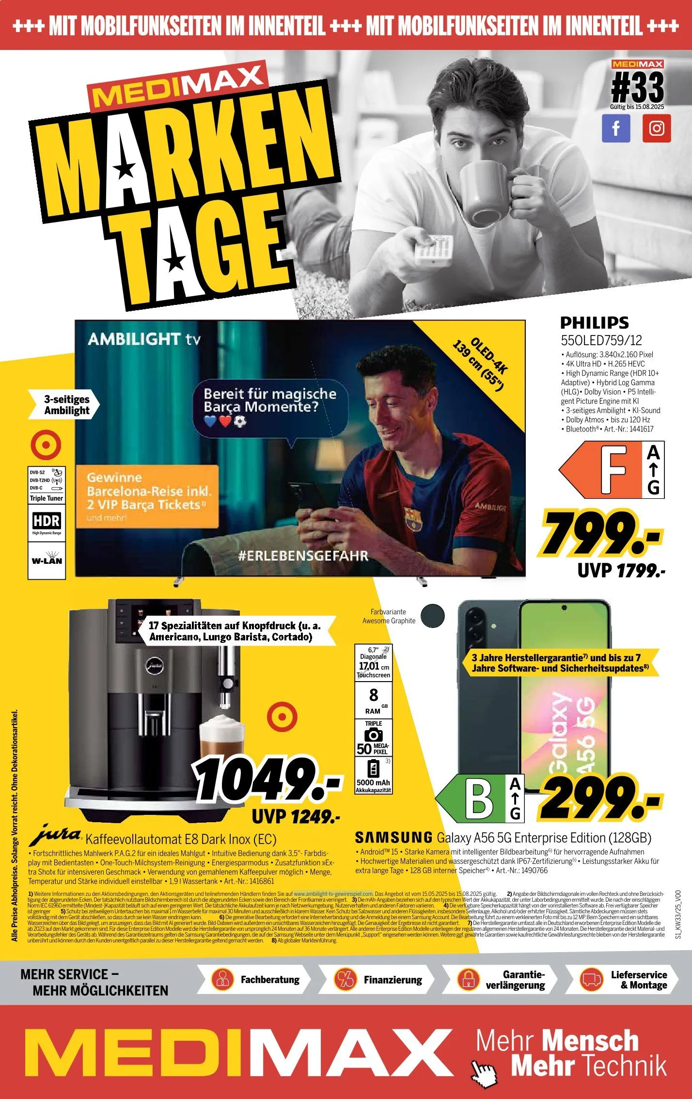 MEDIMAX Prospekte von 15. Mai bis 18. August 2025 - Prospekt seite