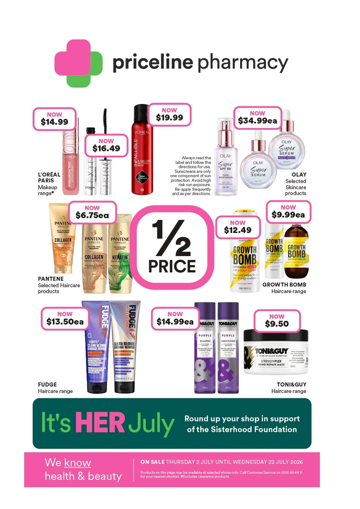 Priceline Sales - Catalogue valid from 1 July to 31 July 2026 - page 1