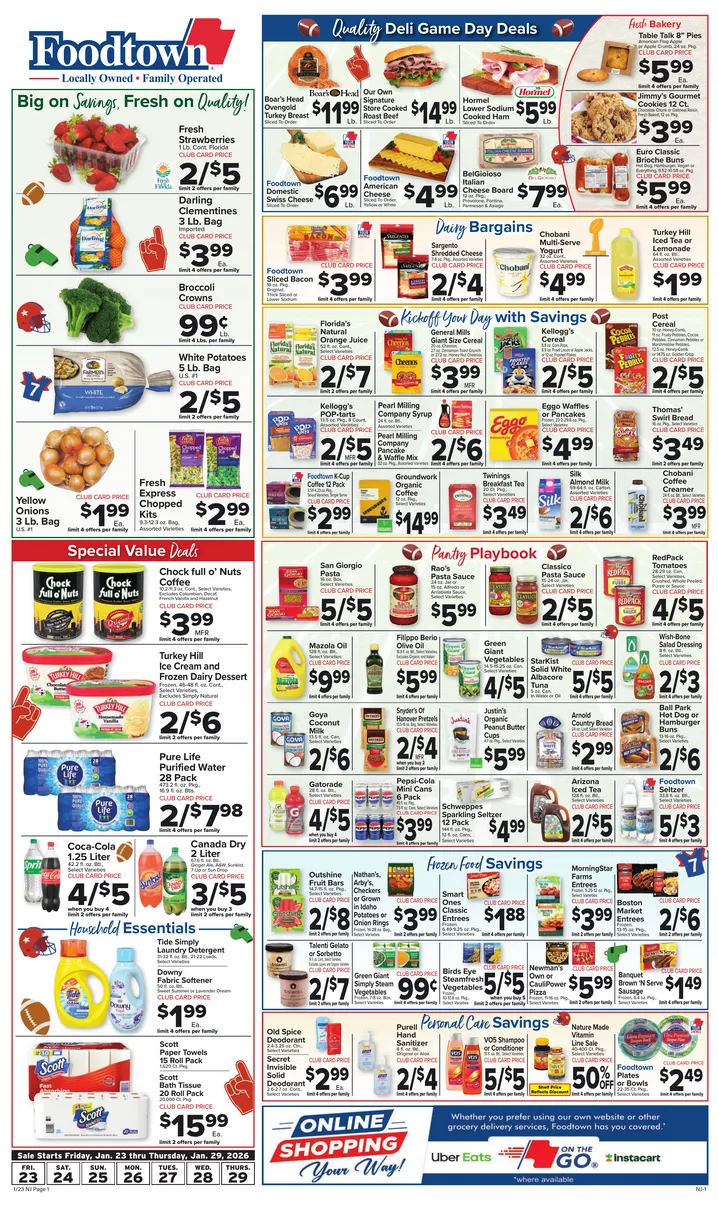 Weekly ad Foodtown Sales from January 23 to January 29 2026 - Page 