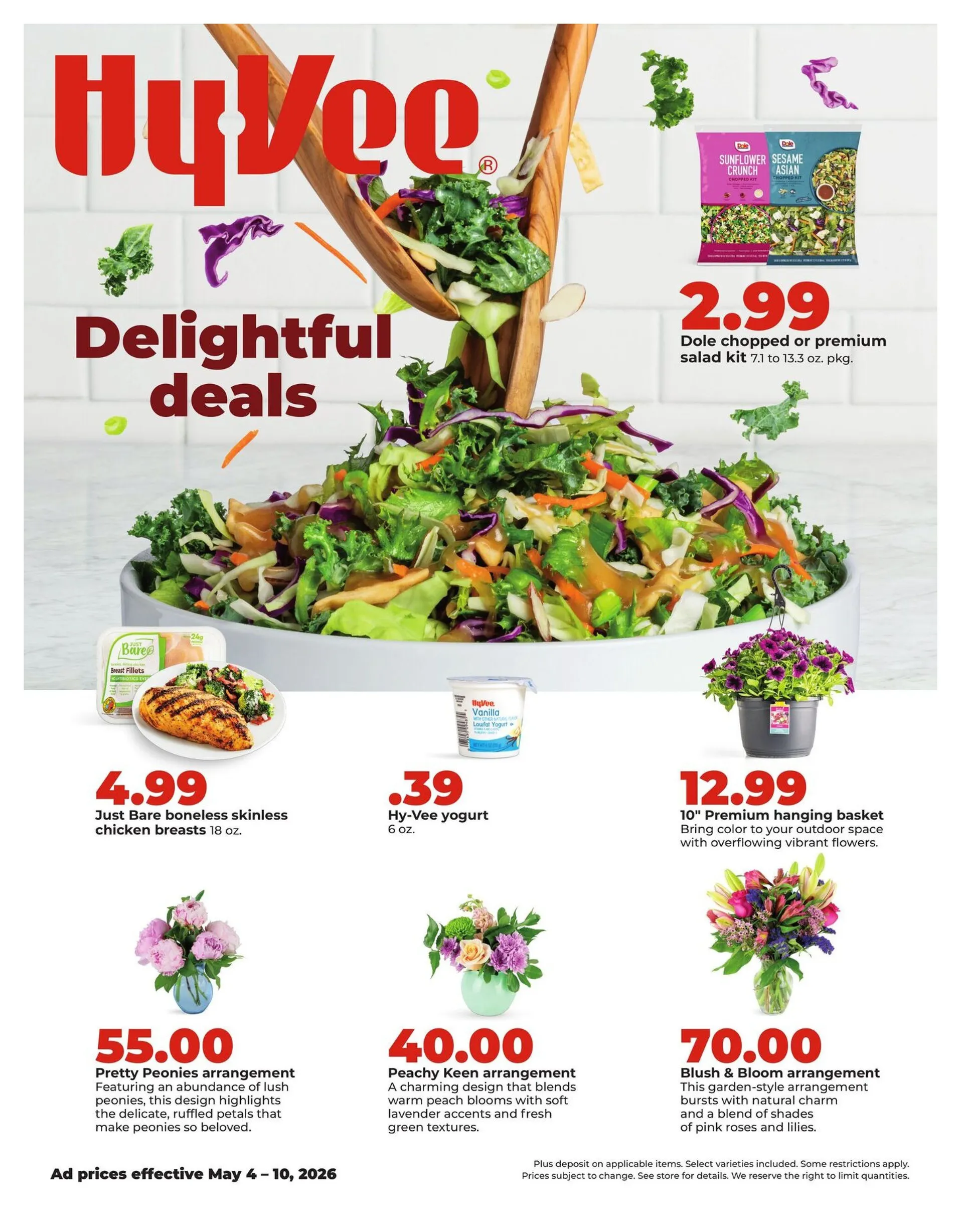 Weekly ad  HyVee Sales from May 4 to May 10 2026 - Page 1