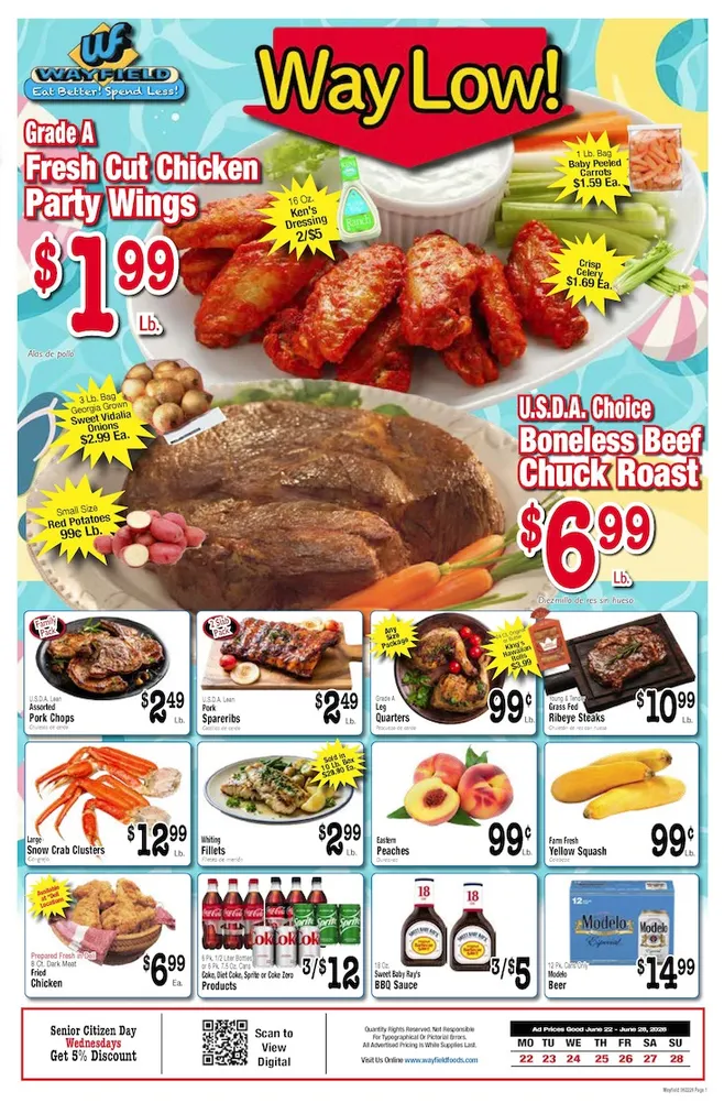 Weekly ad Wayfield Sales from June 22 to June 28 2026 - Page 