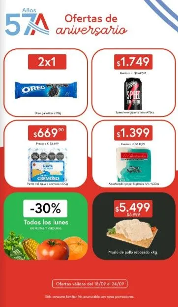 Ofertas de Ofertas El Abastecedor 18 de septiembre al 24 de septiembre 2025 - Página 1 del catálogo