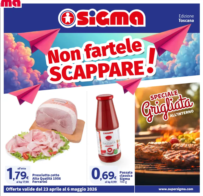 Volantini Sigma da 6 maggio a 20 maggio di 2026 - Pagina del volantino 