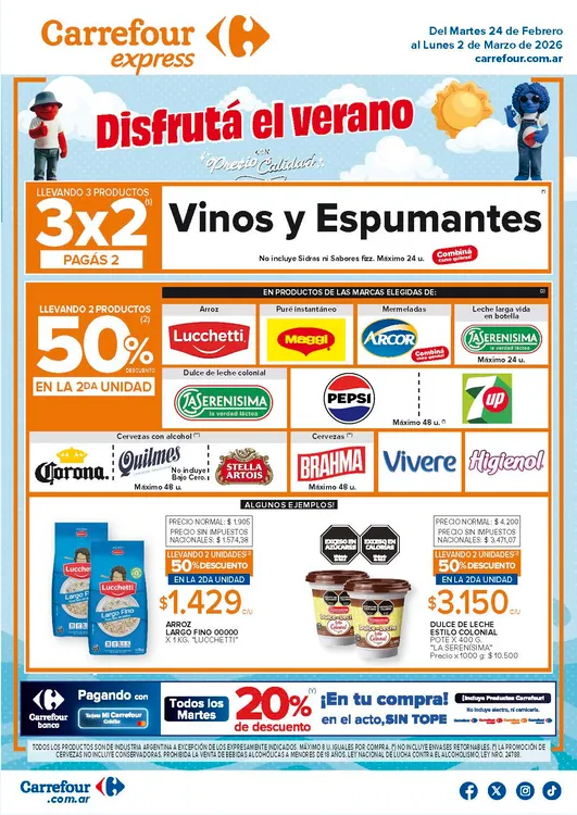 Ofertas de Carrefour Expres Ofertas 24 de febrero al 2 de marzo 2026 - Página 1 del catálogo