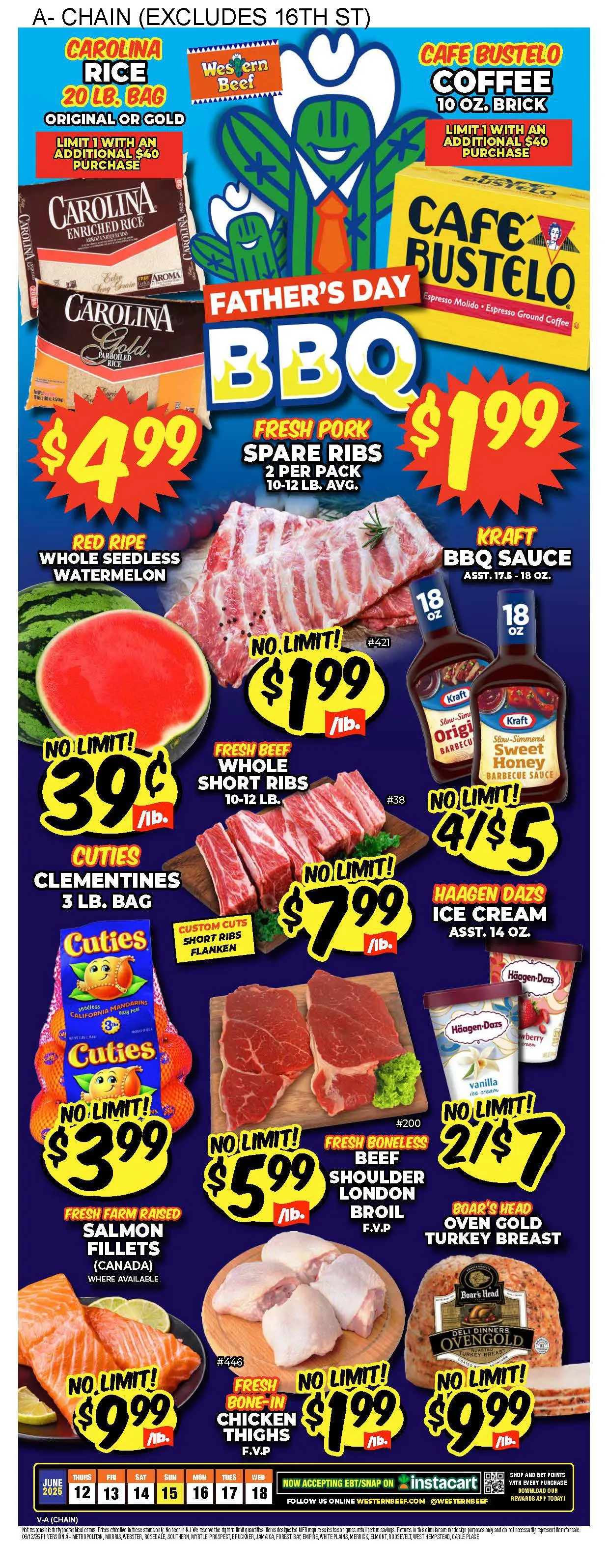 Weekly ad Western Beef weekly ads from June 15 to June 19 2025 - Page 1