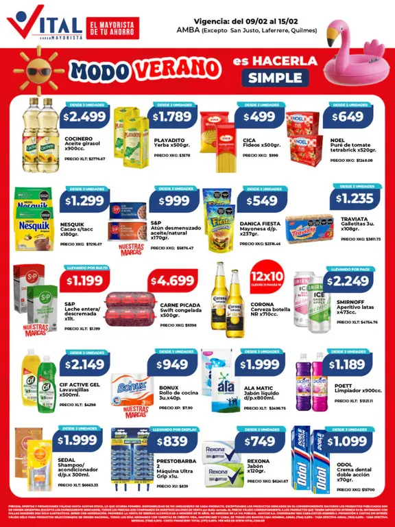 Ofertas de Ofertas Vital  9 de febrero al 15 de febrero 2026 - Página  del catálogo
