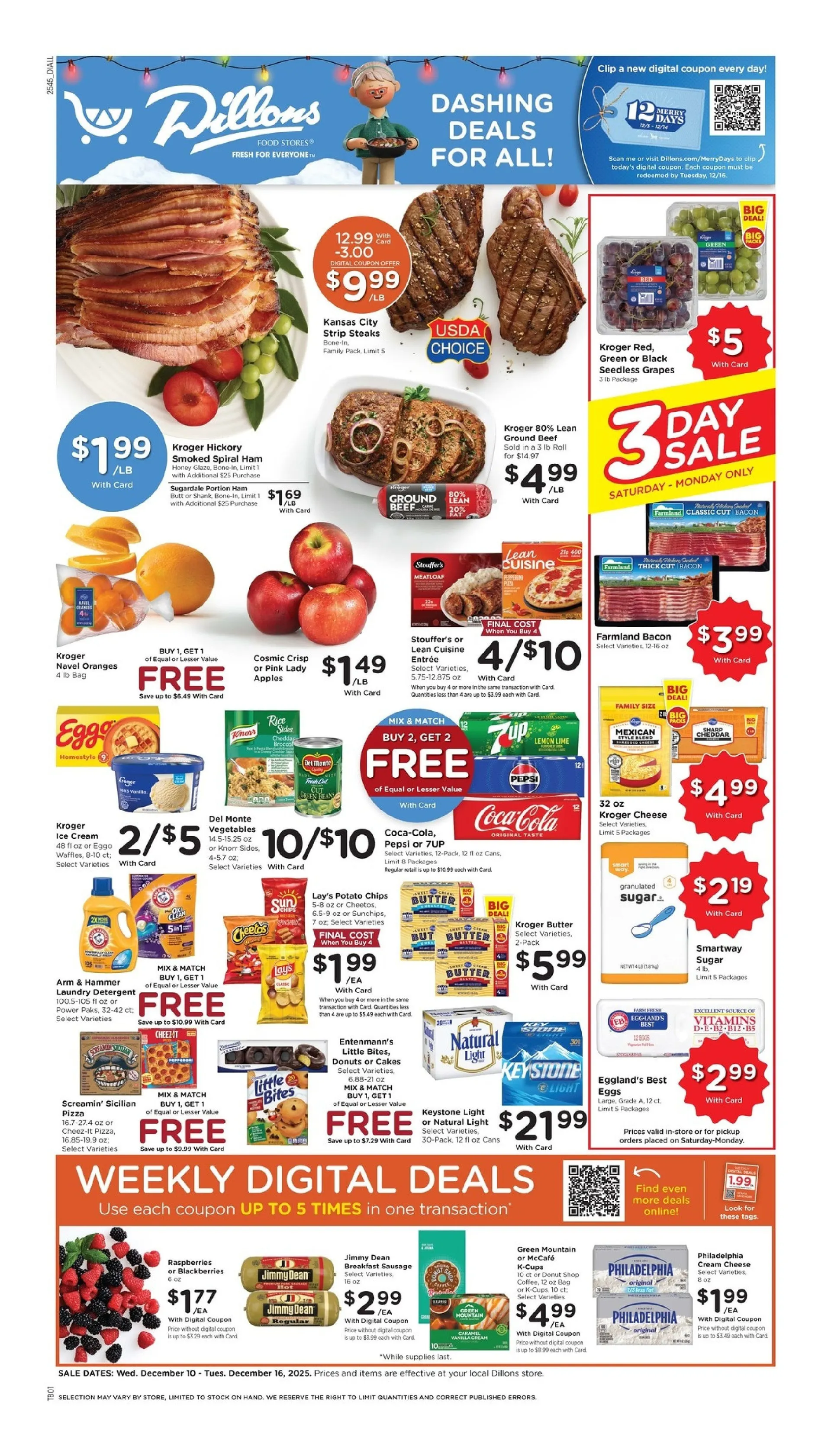 Weekly ad Dillons Sales from December 10 to December 16 2025 - Page