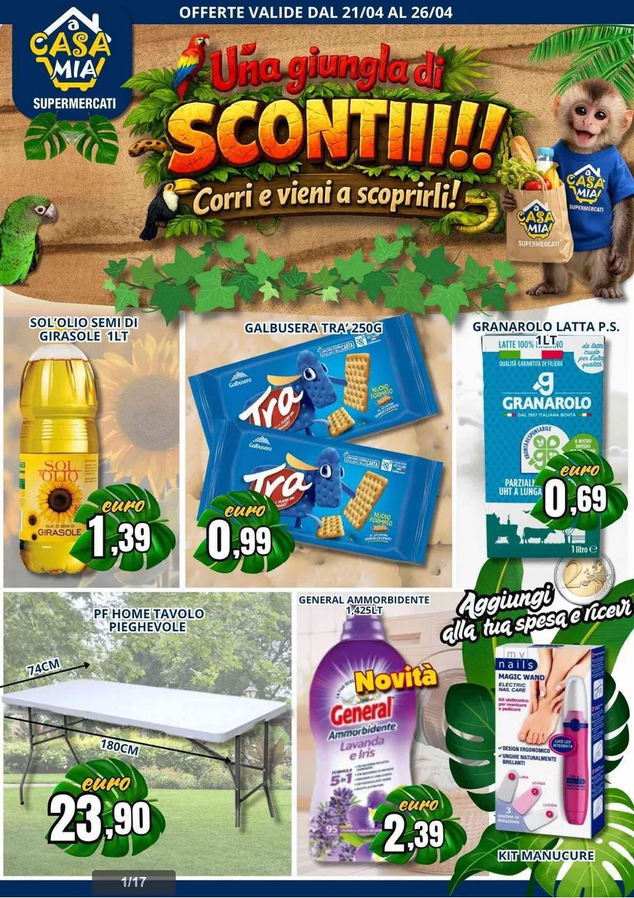 Volantini A Casa Mia da 21 aprile a 26 aprile di 2026 - Pagina del volantino 1