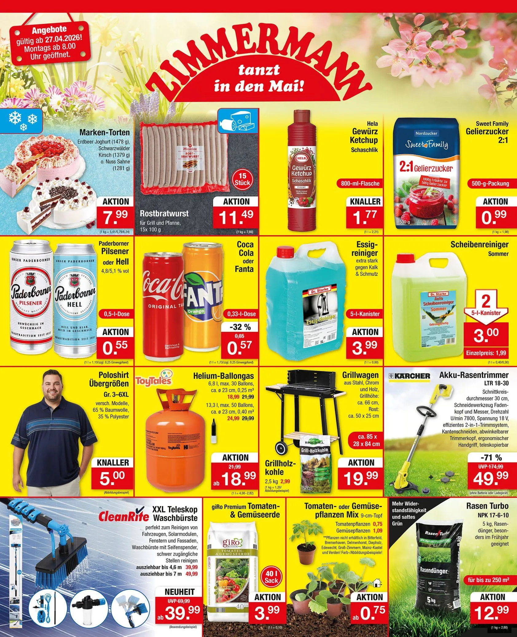 Zimmermann Prospekte von 27. April bis 2. Mai 2026 - Prospekt seite 1