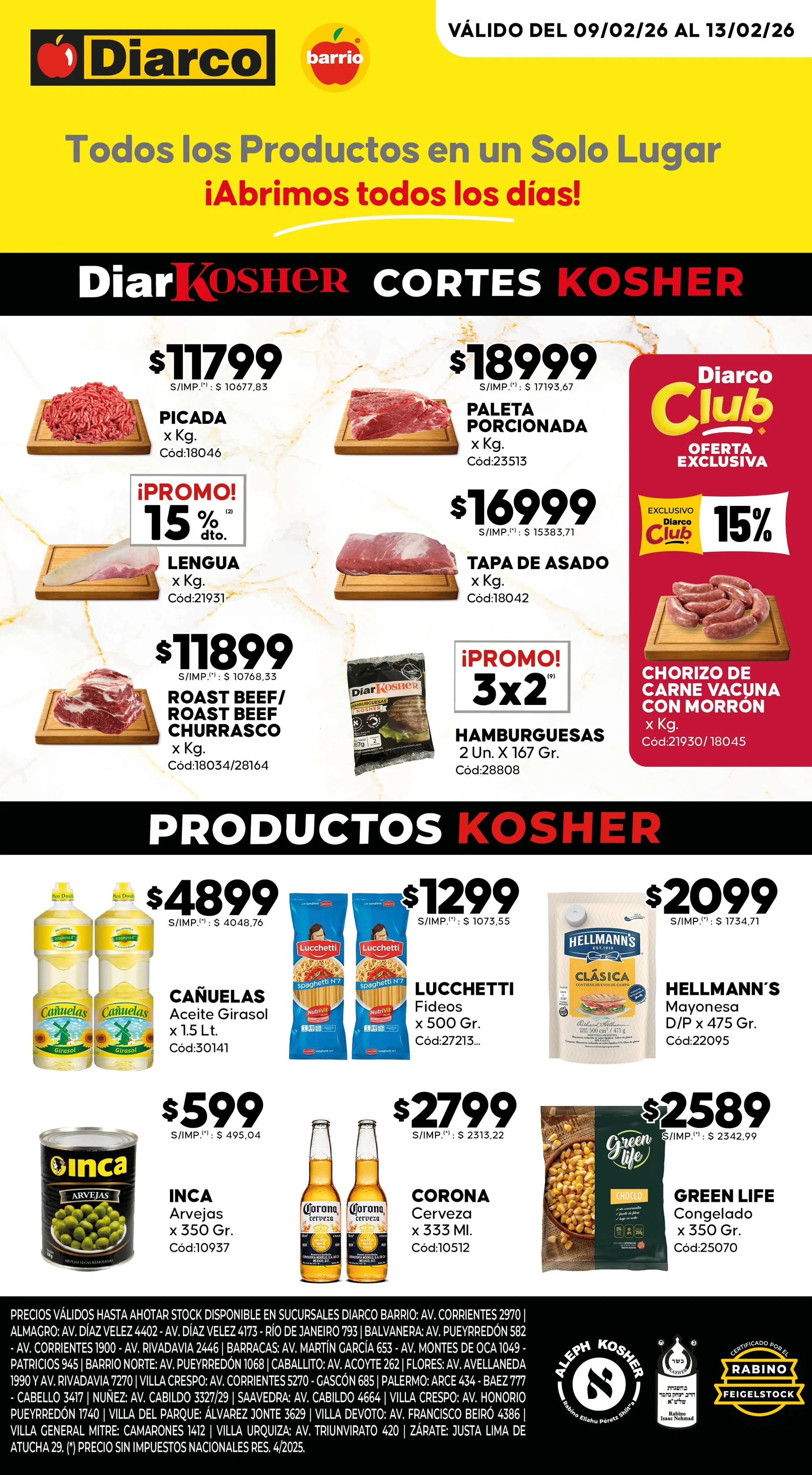 Ofertas de Diarco Ofertas 9 de febrero al 13 de febrero 2026 - Página del catálogo