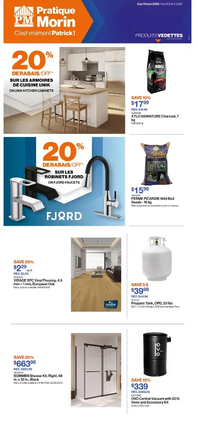 Patrick Morin Sales from March 5 to March 11 2026 - flyer page 1