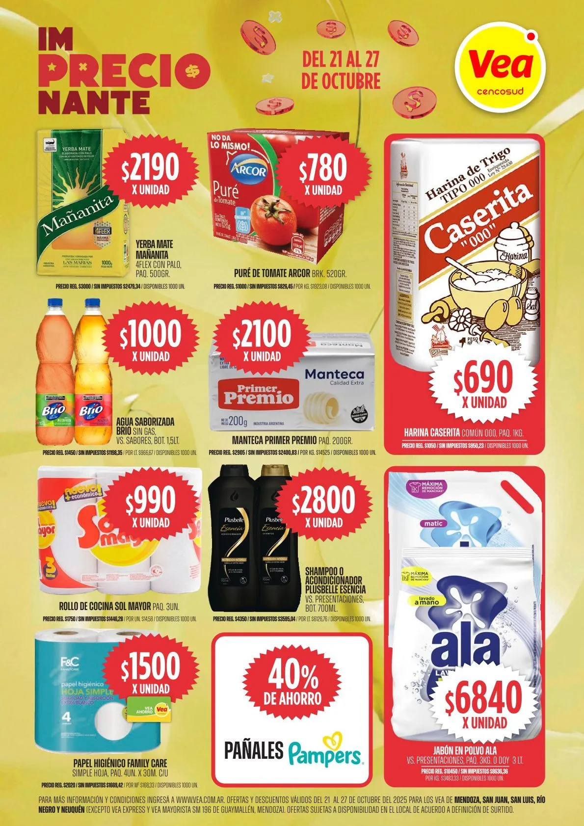 Ofertas de Vea Ofertas 21 de abril al 27 de abril 2026 - Página 1 del catálogo