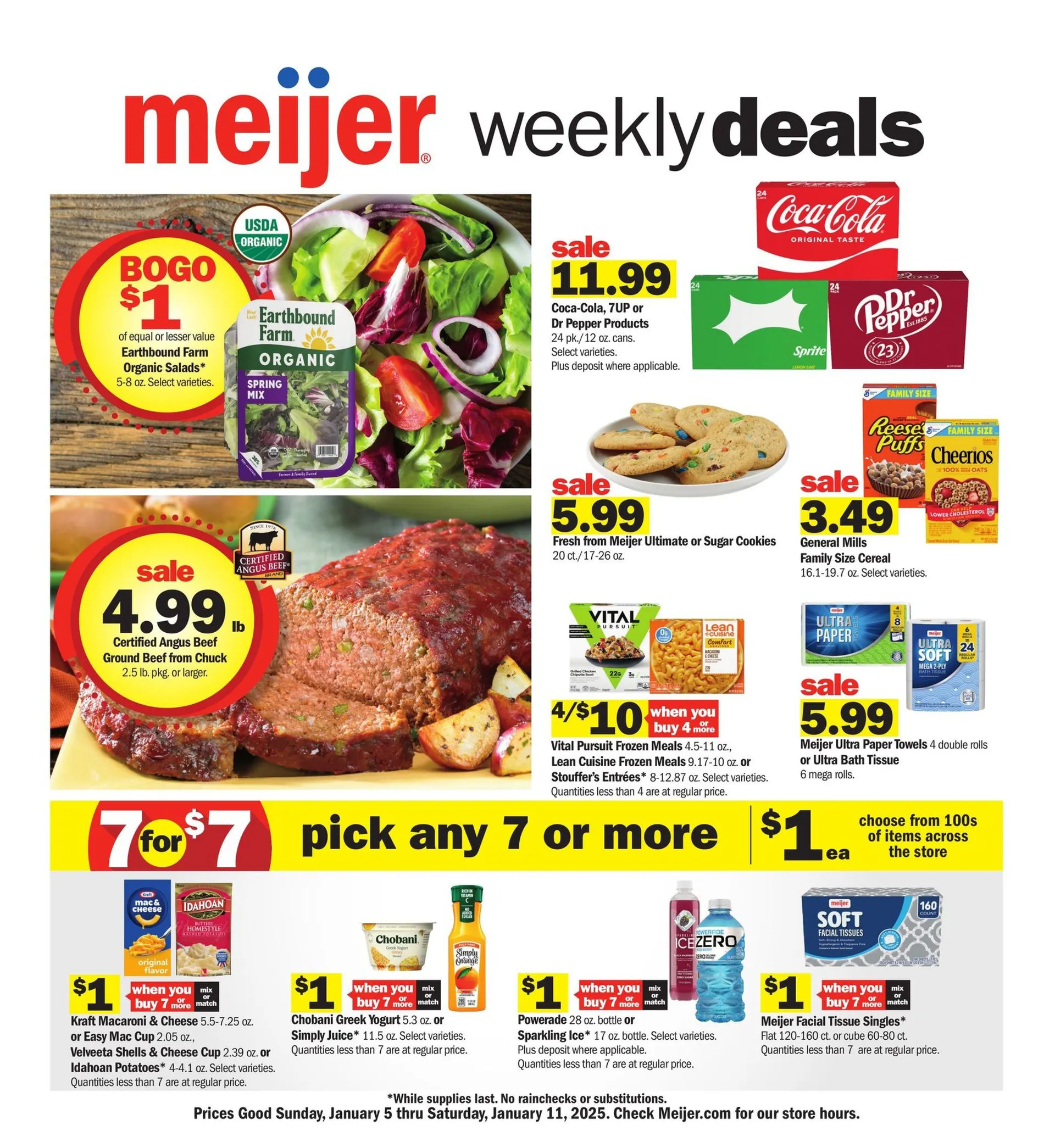 Weekly ad Meijer Deals from January 6 to January 11 2025 - Page 1