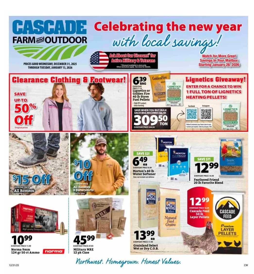 Weekly ad Bi-Mart from December 31 to January 13 2026 - Page 